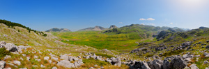 Lukavica Plain, Morning Panorama (VR)